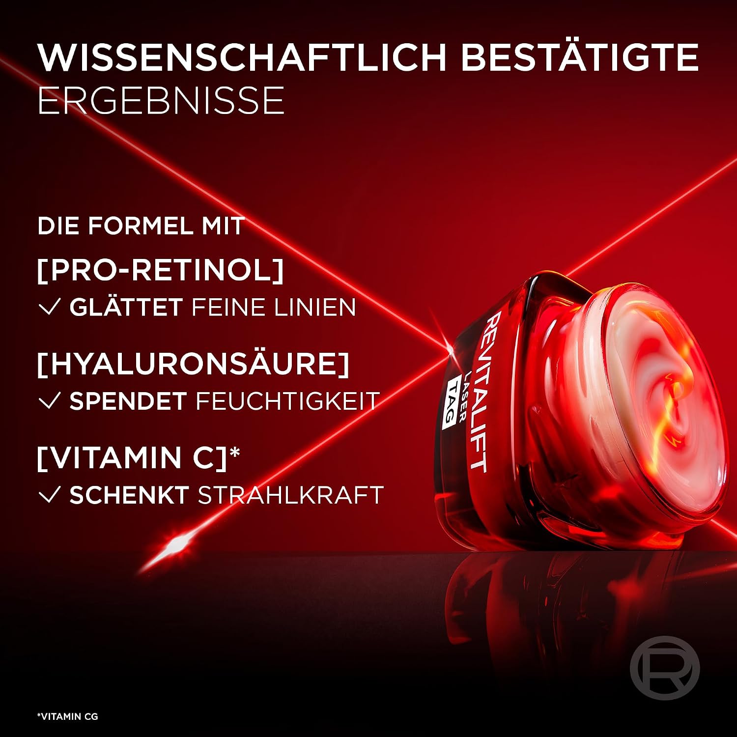 Detalle de L'Oréal Paris Revitalift Laser Gesichtspflegeset 2×50 ml
