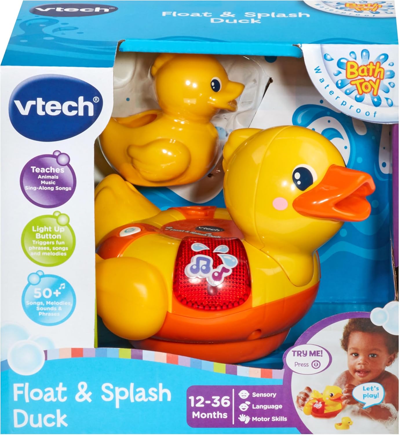 Thumbnail 3 de VTech Float & Splash Duck bath toy