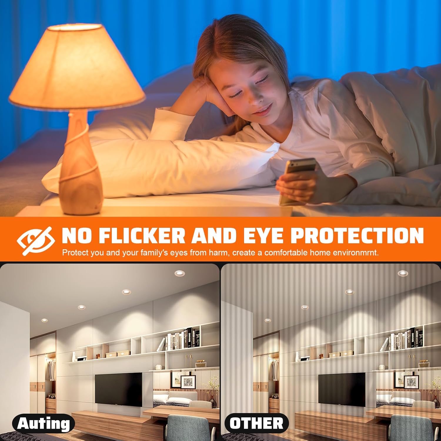 Thumbnail 4 de Auting GU5.3 Bombillas LED 5W, 38° Blanco Cálido 💡 (Paquete 6)