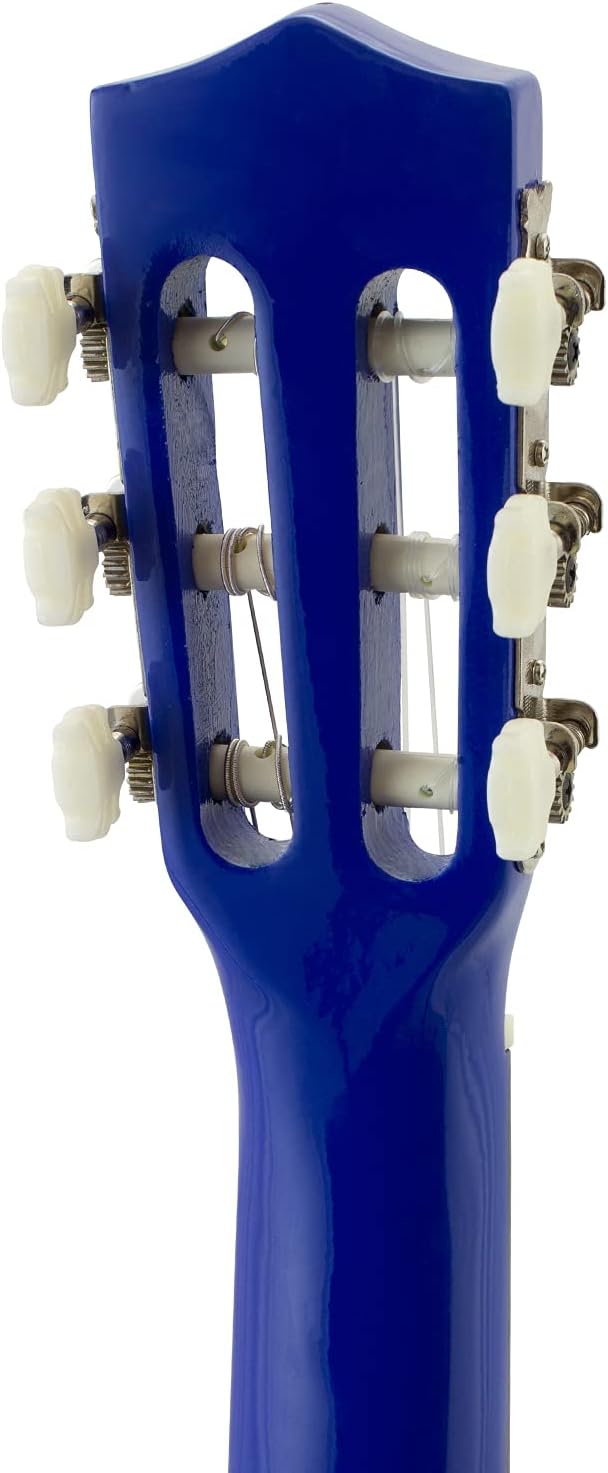 Detalle 2 de Tiger CLG4-LH-BL klassieke 3/4-linkshandige kindergitaar, blauw