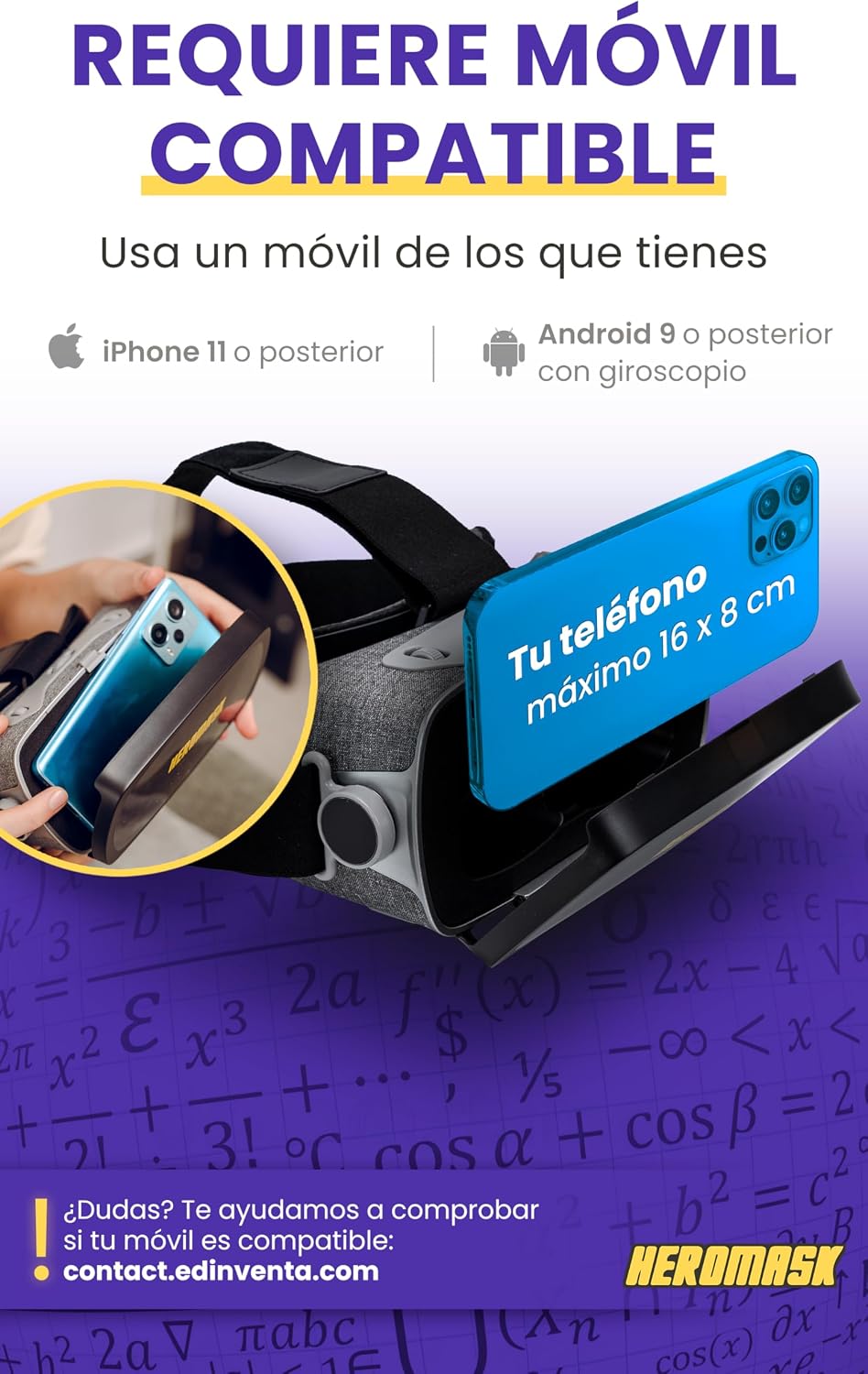 Thumbnail 4 de Heromask VR HeroMask gafas educativas 5‑12 años