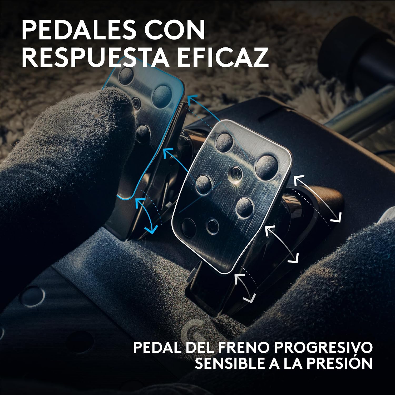 Thumbnail 6 de Logitech G G923 Racing Wheel and Pedals con TRUEFORCE y doble embrague programable