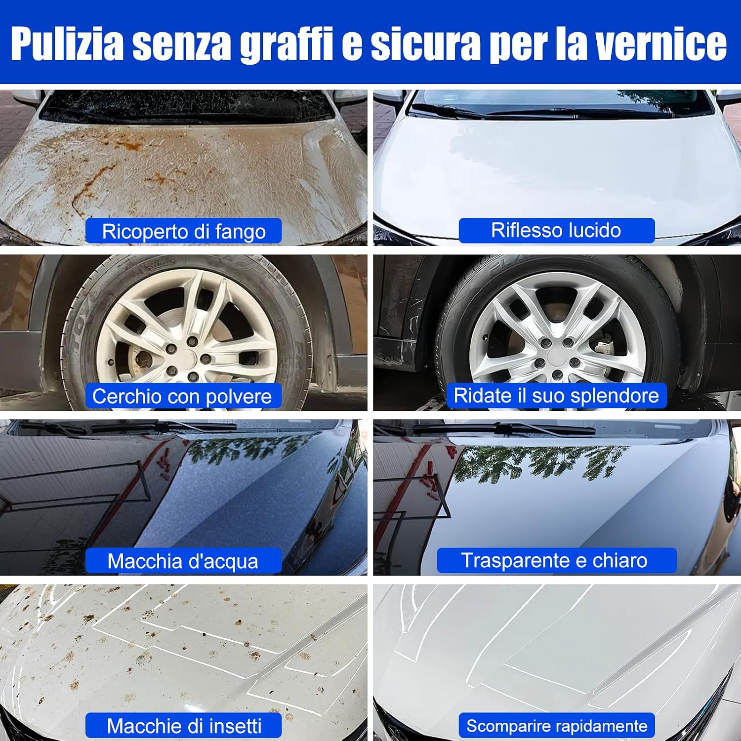 Thumbnail 4 de cenozo 30x30 cm Clay Bar Panno Detergente per Auto