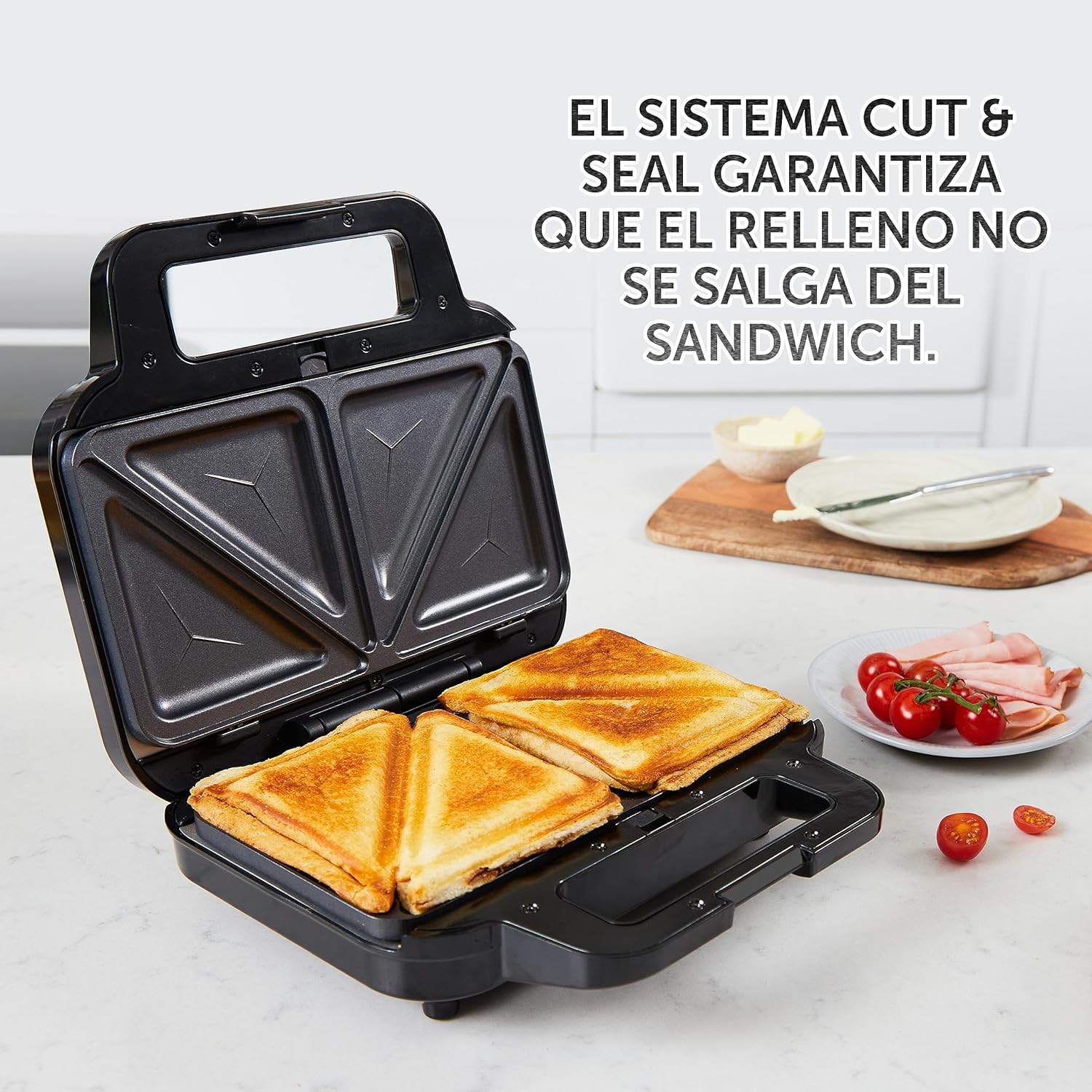 Thumbnail 2 de Sandwichera Breville 3-in-1 Ultimate | ¡Disfruta sándwiches, gofres y paninis! 🥪