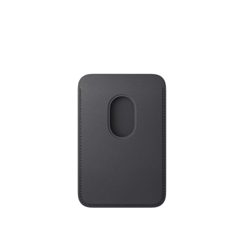 Detalle 2 de Apple Cartera de Trenzado Fino con MagSafe para iPhone – Negro