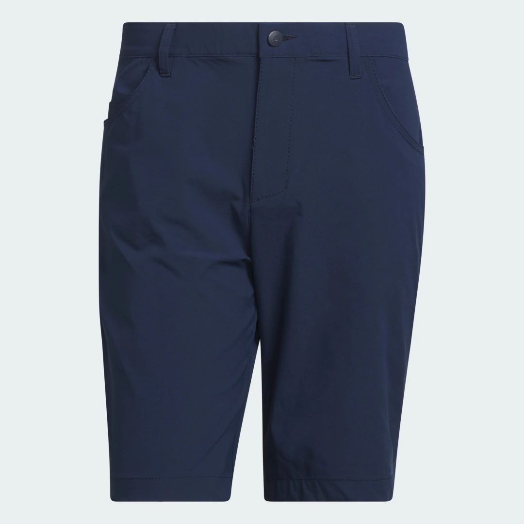 Detalle 2 de Pantalón corto Ultimate365 5-Pocket Golf de Adidas — azul, comodidad para la cancha