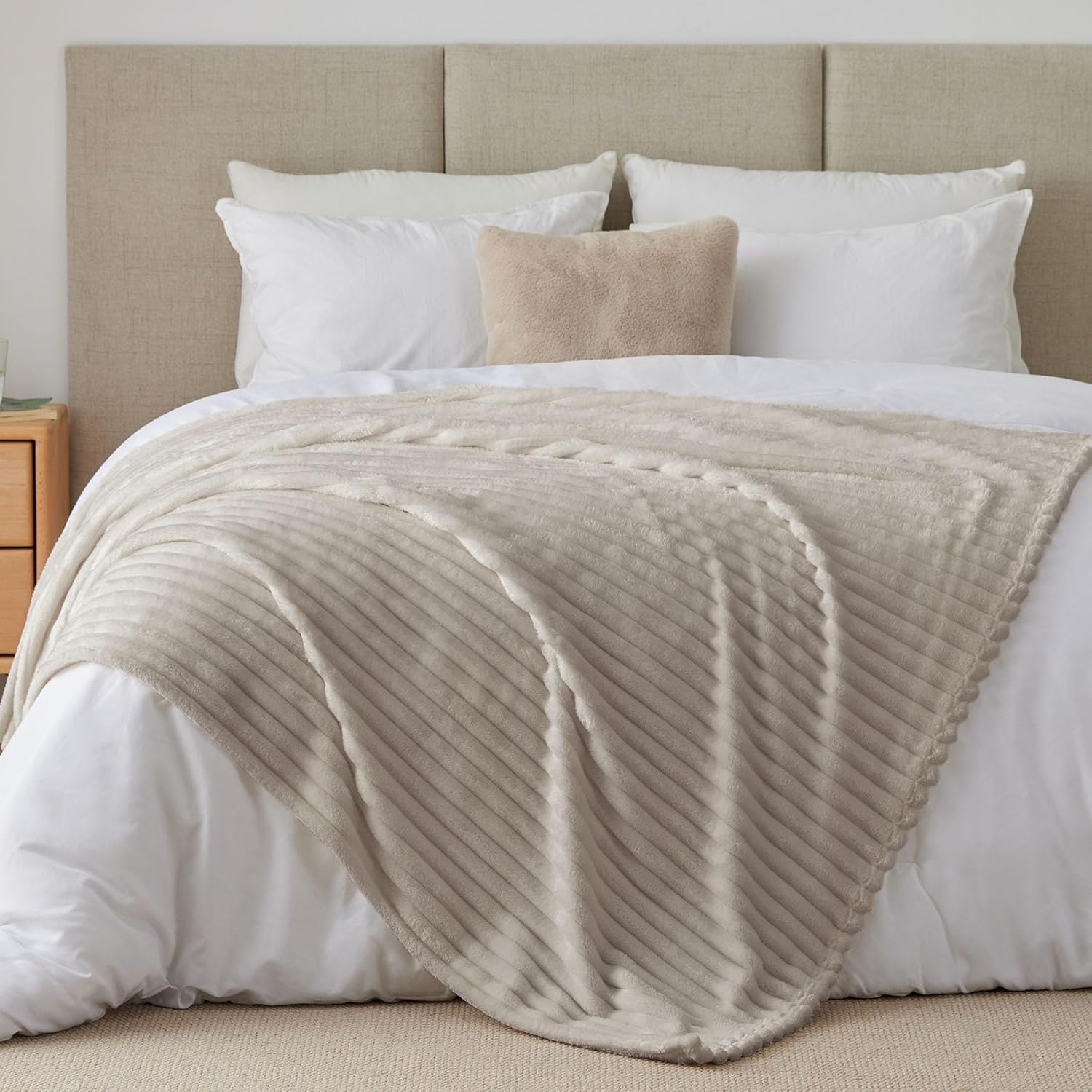 Thumbnail 6 de BEDELITE Fluffy Fleece King Size Blanket