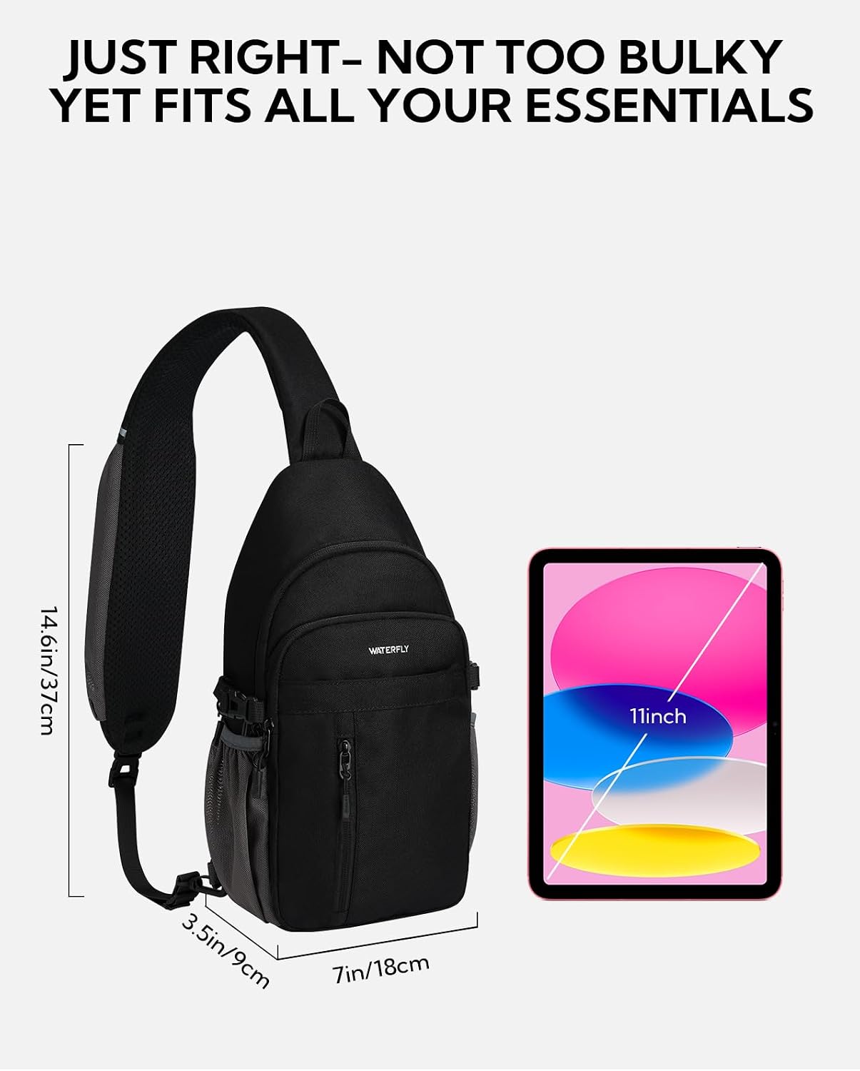 Thumbnail 4 de Waterfly Sling Bag Crossbody Backpack: A practical 6L companion for daily trips