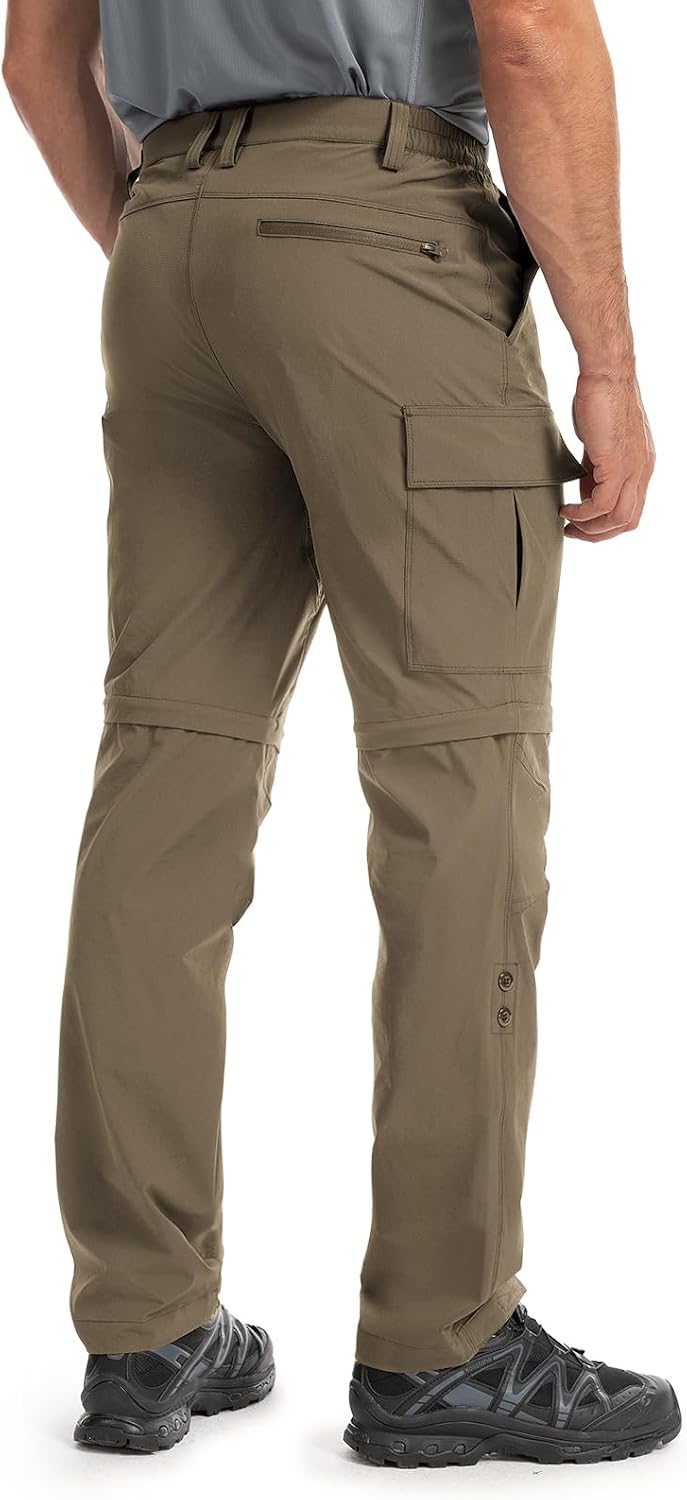 Detalle de Hiauspor Wanderhose Zip-Off Herren, 5 Taschen