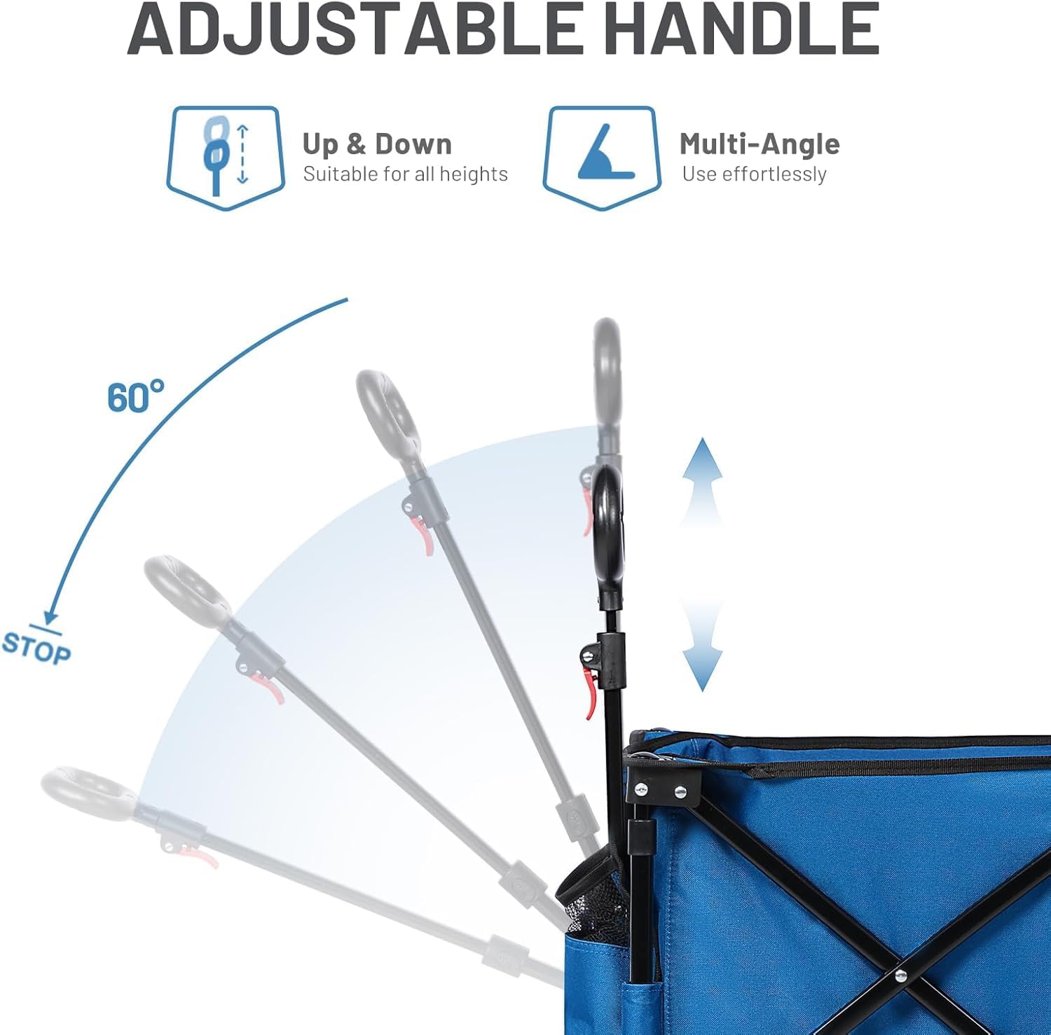 Thumbnail 4 de TIMBER RIDGE Festival Trolley 200L 100kg