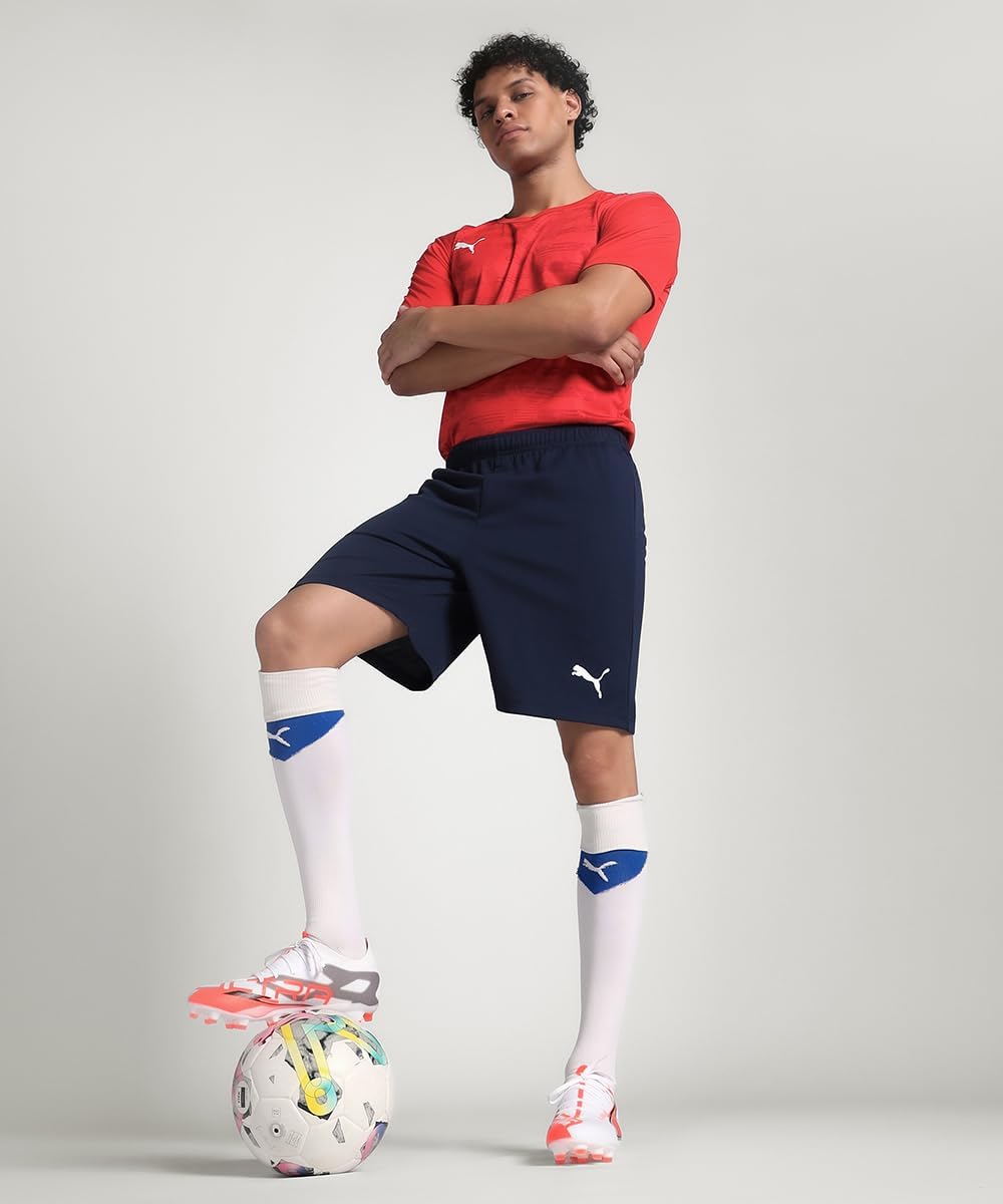 Detalle de PUMA Short Weiß Herren – trockener Tragekomfort mit dryCELL-Technologie