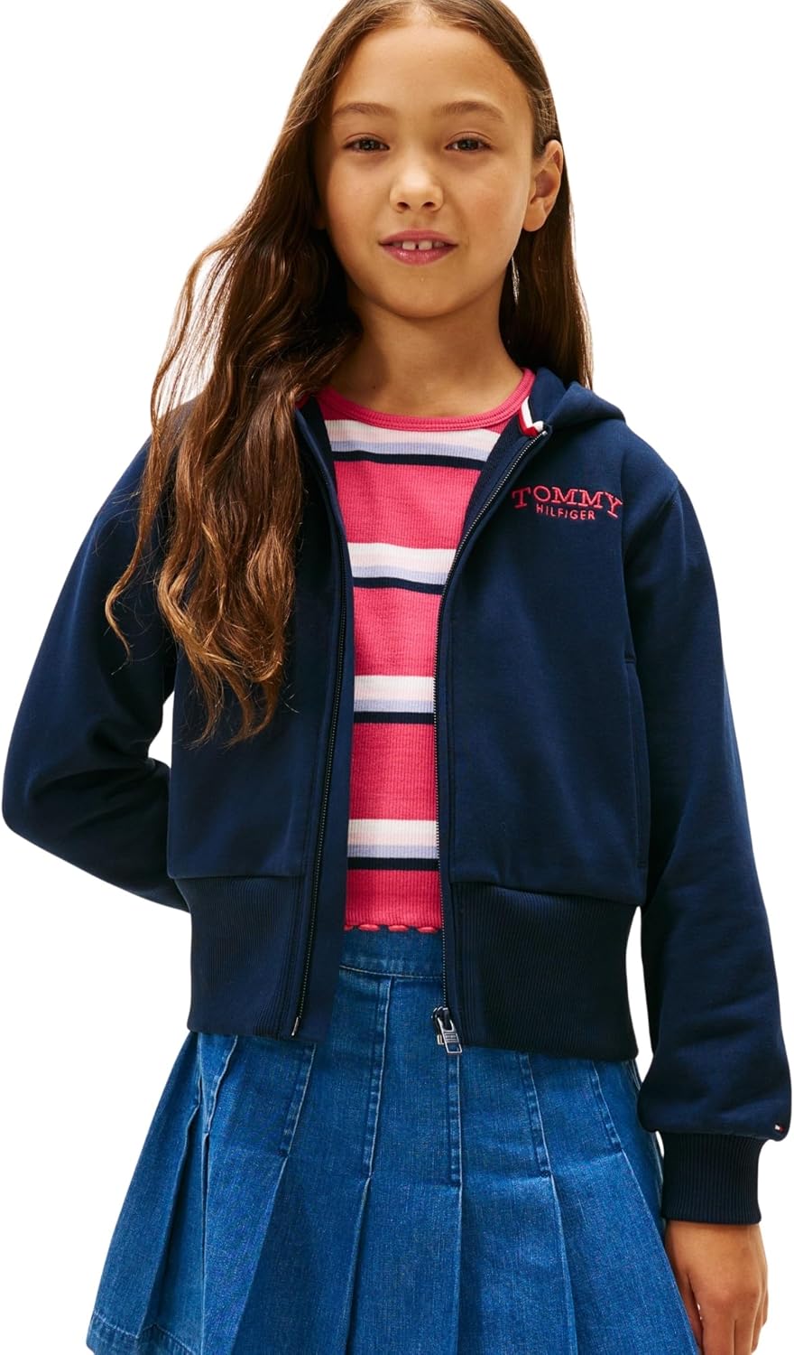 Thumbnail 6 de Tommy Hilfiger Felpa Bimba KG0KG08988: stile daily e comfort per le occasioni di scuola