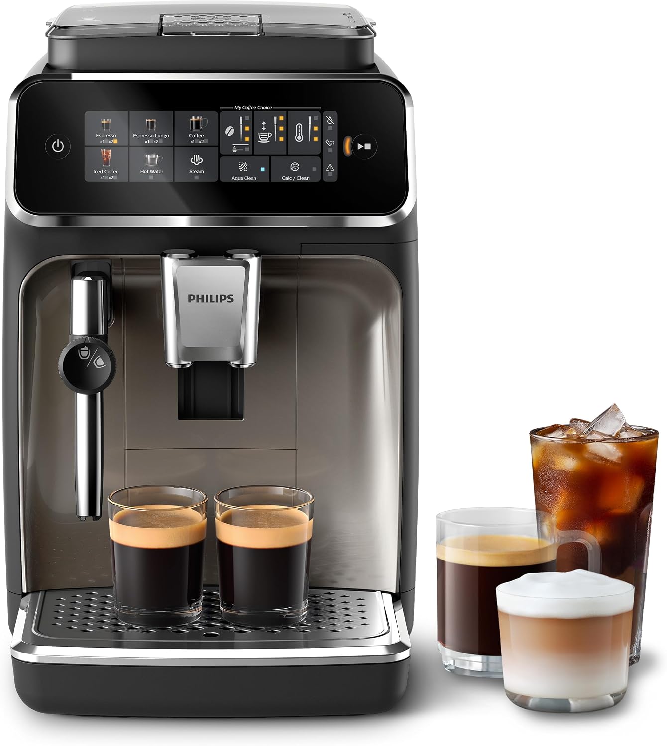 Detalle de PHILIPS 3300 Series Bean to Cup Coffee Machine EP3326/90