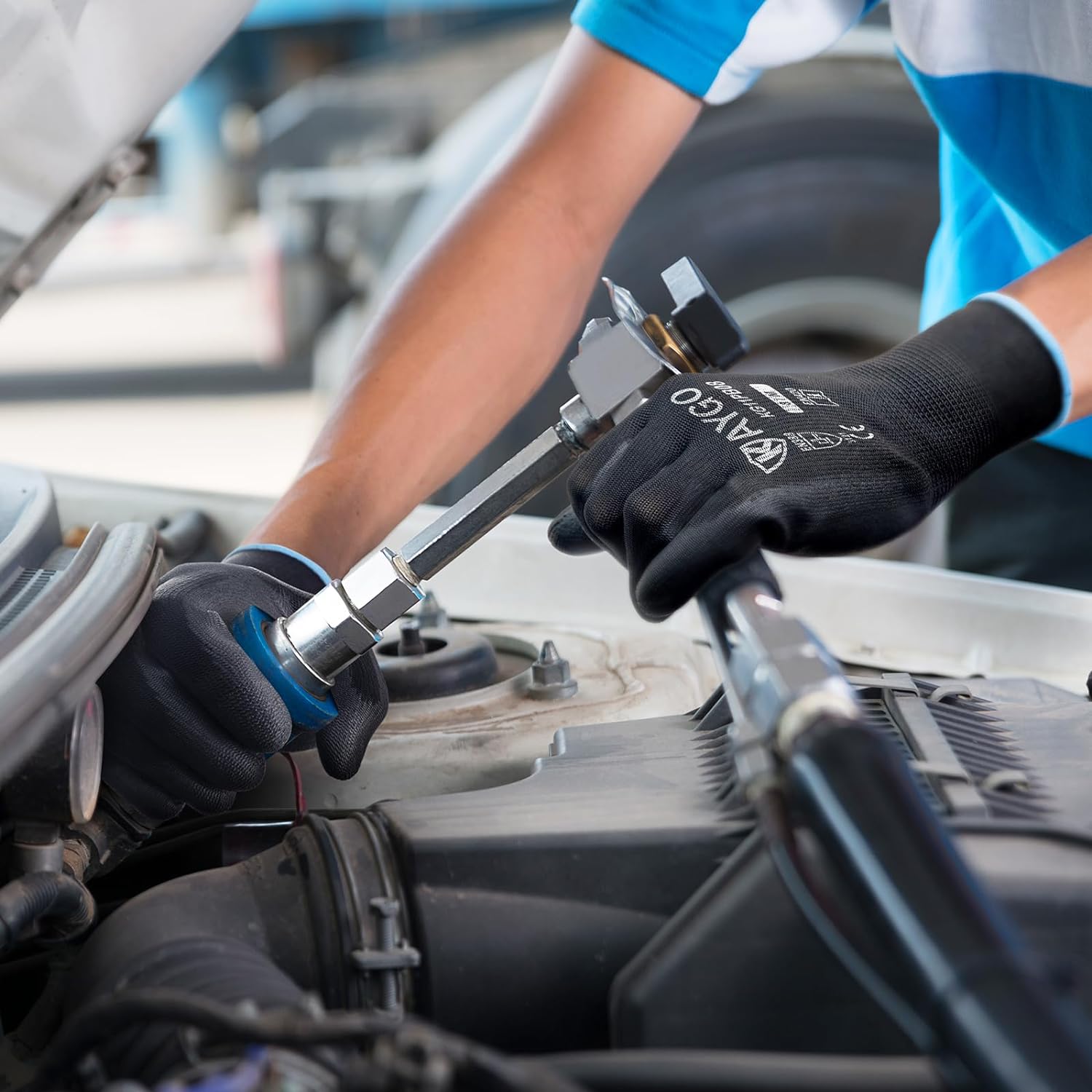 Thumbnail 4 de KAYGO KG11PB PU-coated Work Gloves 12 pairs