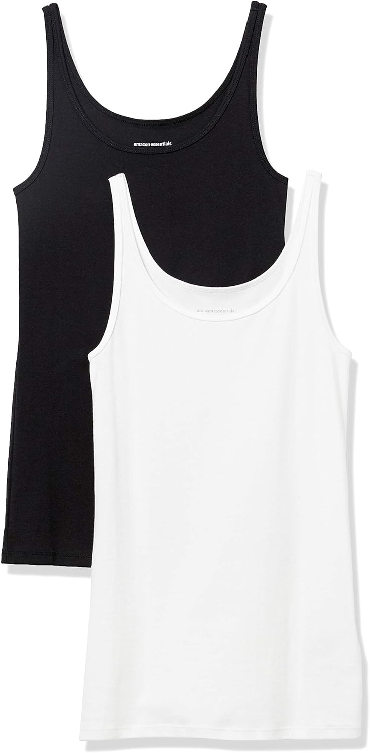 Detalle de Amazon Essentials Women's Slim-Fit Thin Strap Tank Top