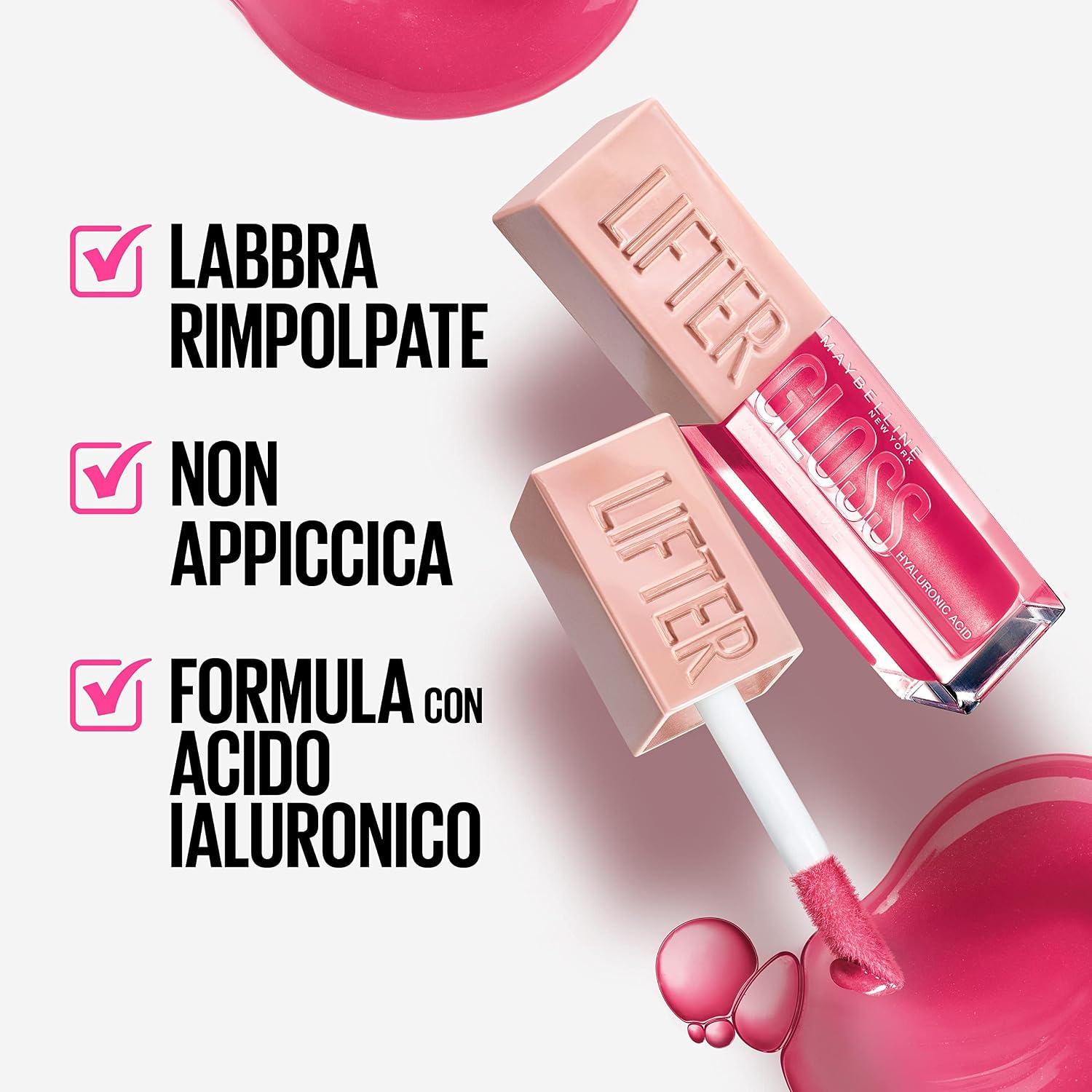 Detalle 2 de MAYBELLINE Lifter Gloss 5,4 ml lucidalabbra 💄