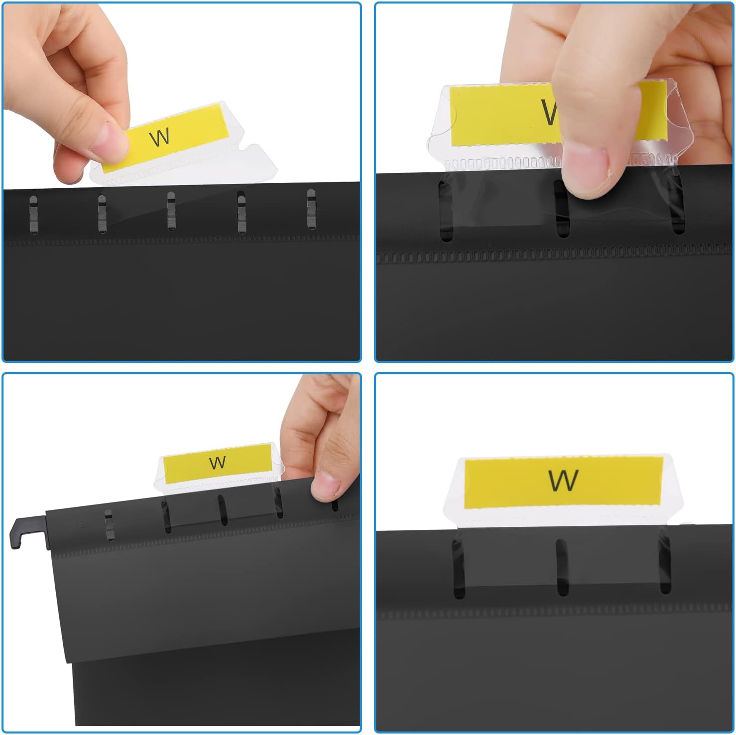 Detalle de MerryNine A4 suspension files, 15 pack