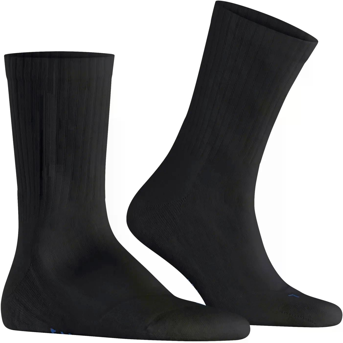 Detalle de FALKE mixte Run Rib Crew: chaussettes côtelées mixtes, semelles bouclette et coton fonctionnel