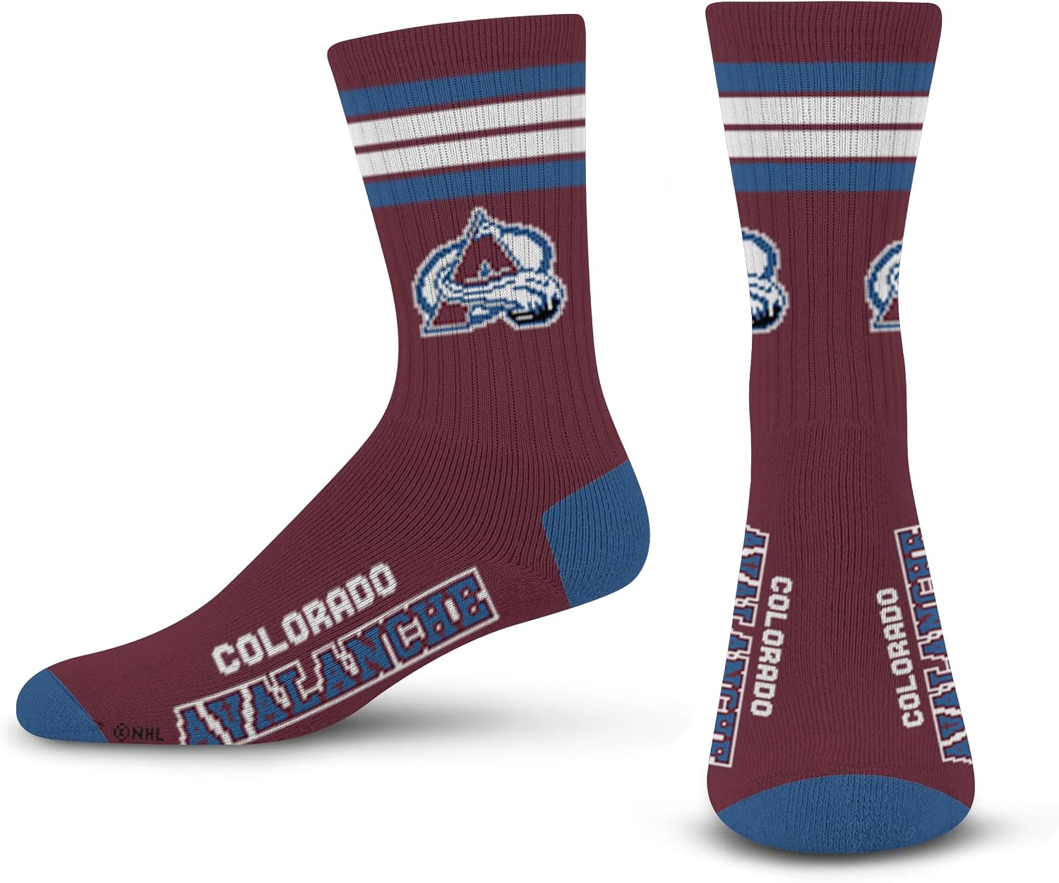 Thumbnail 6 de For Bare Feet Women’s NFL Four Stripe Socks (NCAA Georgia Bulldogs)