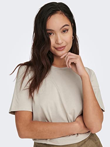 Detalle de Vero Moda Onlonly S/S Tee Jrs Noos - T-shirt estiva in cotone per junior e outfit casual