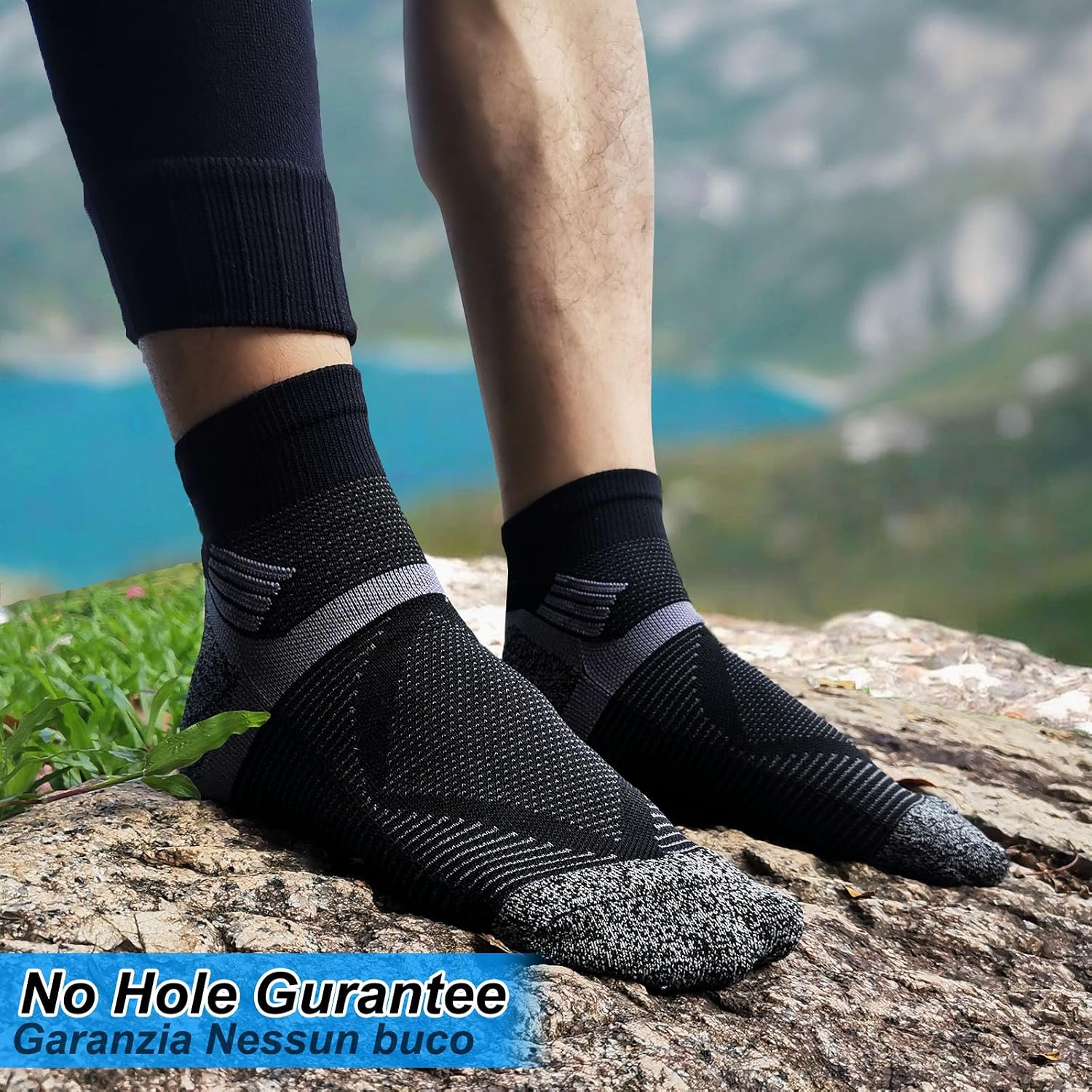 Detalle 2 de Cushioned Quarter Hiking Socks