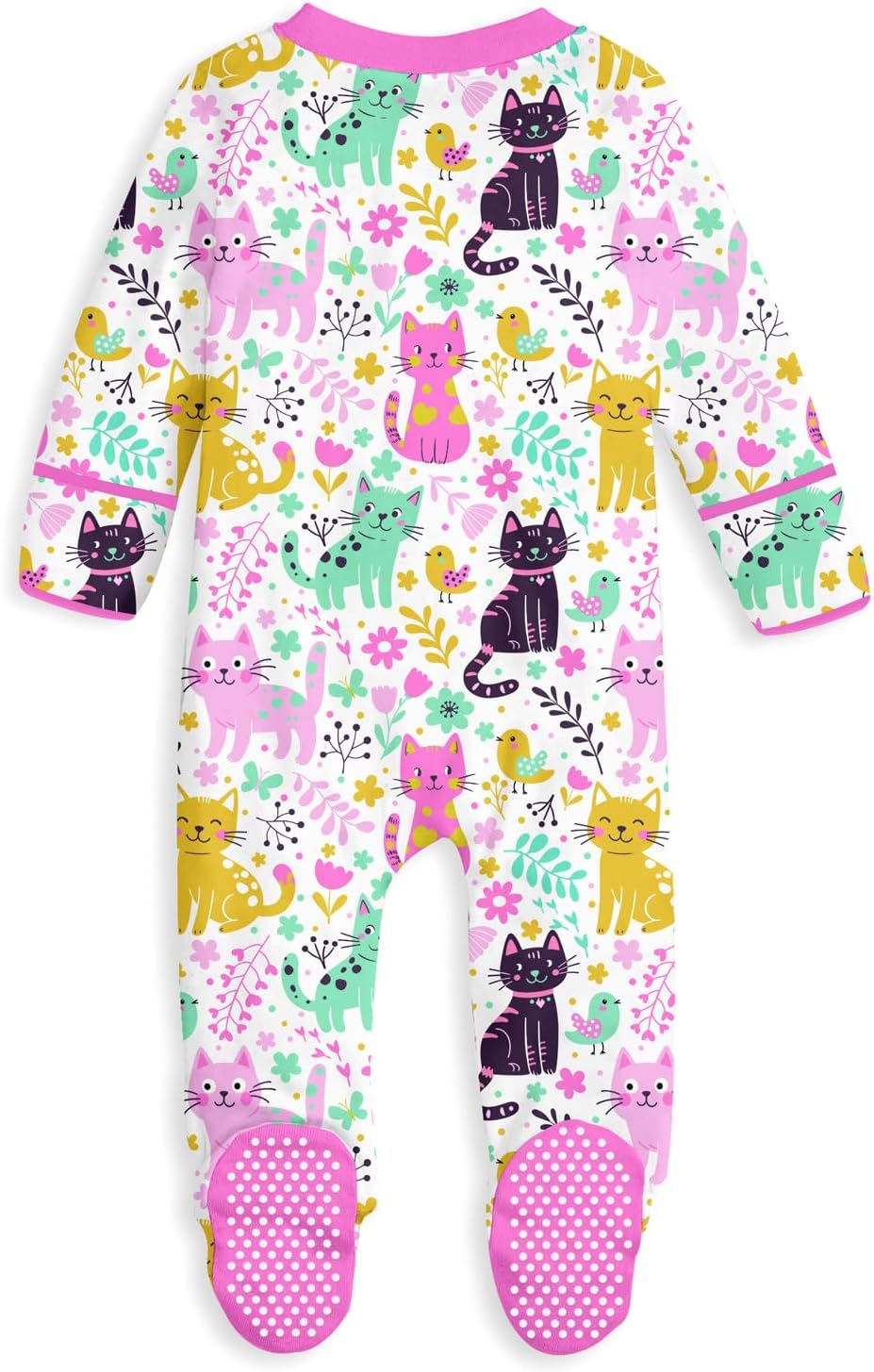 Detalle de UNIFACO Baby Footed Pajamas, 0–12 Months