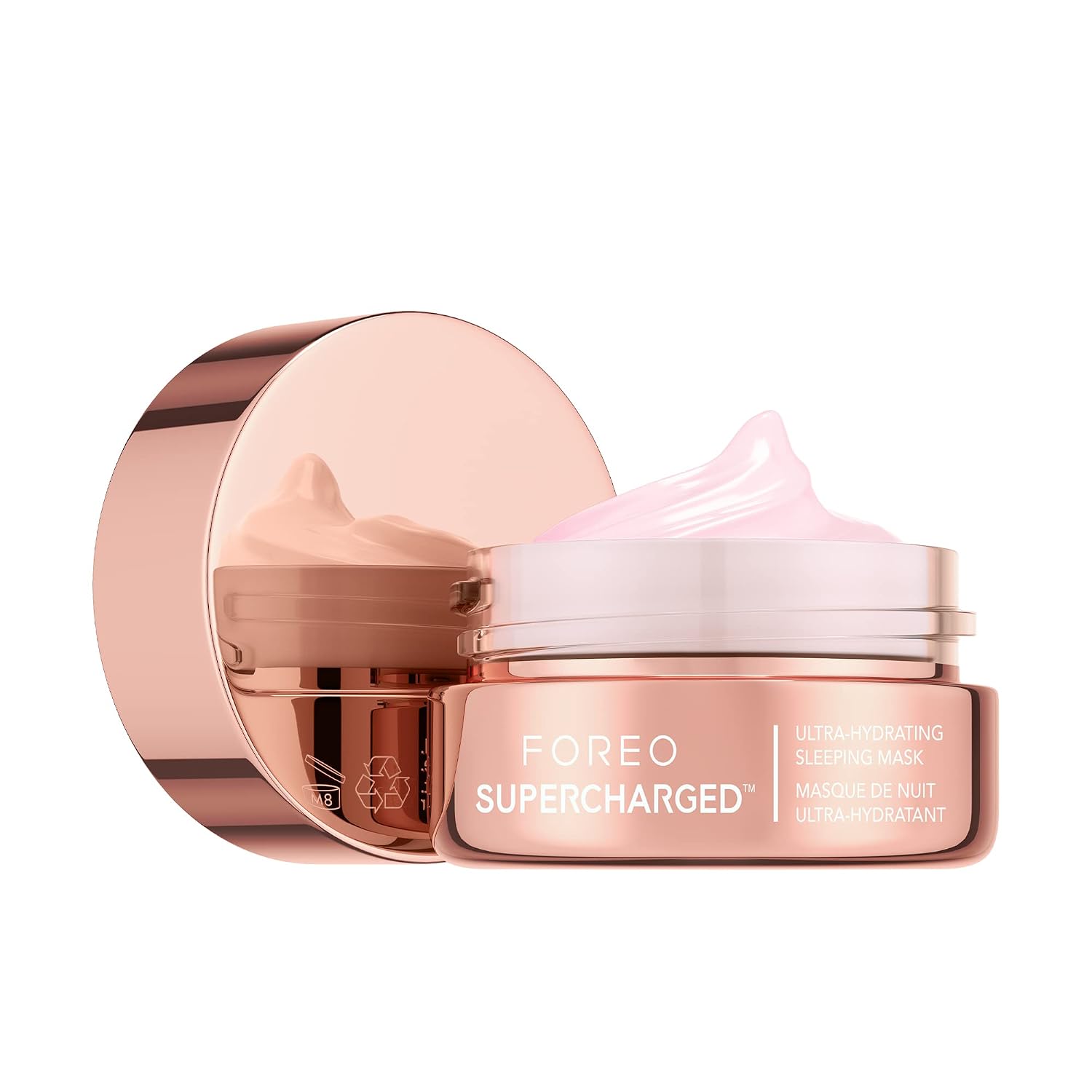 Detalle de FOREO SUPERCHARGED Nachtmaske – TiefenHydratation für das Gesicht (75 ml)
