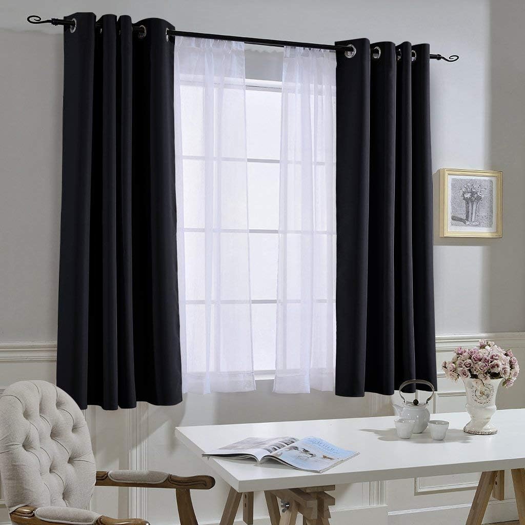 Thumbnail 6 de NICETOWN Blackout Curtains 63 in 2 Panels