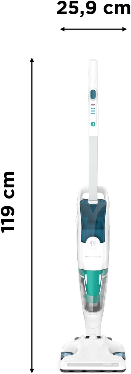 Thumbnail 1 de Rowenta Nettoyeur vapeur 2-en-1 RY7757WH : Aspire et lave simultanément, sans détergent