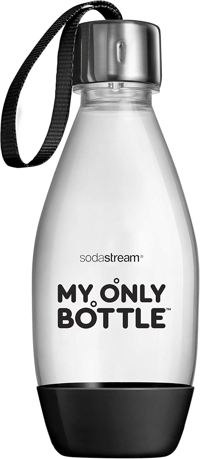 Detalle 2 de Sodastream Fuse – Set di 2 bottiglie da 0,5 L, lavabili in lavastoviglie, Tritan resistente, disponibili in verde mentolato e giallo