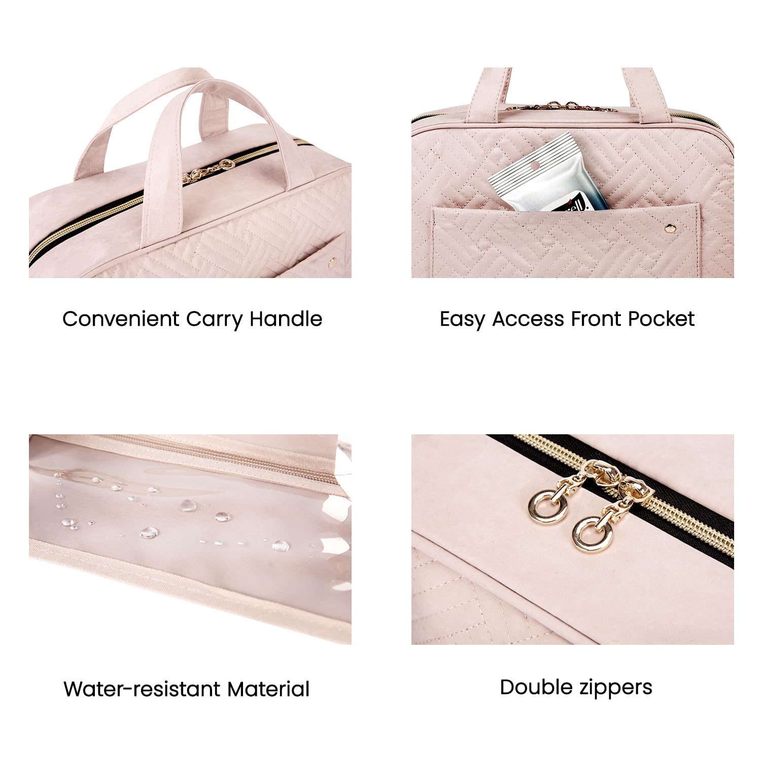 Thumbnail 4 de BAGSMART Hanging Toiletry Bag with 4 Compartments