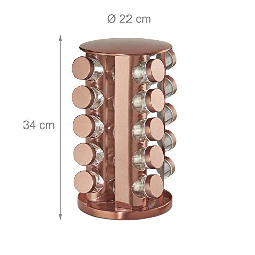 Thumbnail 3 de Relaxdays Tourniquet à épices 20 pots ⚙