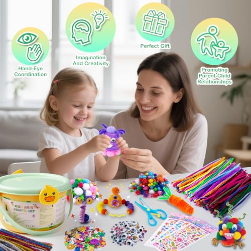 Thumbnail 4 de Kit de Manualidades Niños con Art Supplies, Creativo y Divertido 🎨