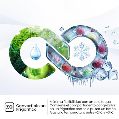 Thumbnail 10 de Hisense FT484D4AWLYD arcón congelador Class D de 372 L con Congelamiento Rápido