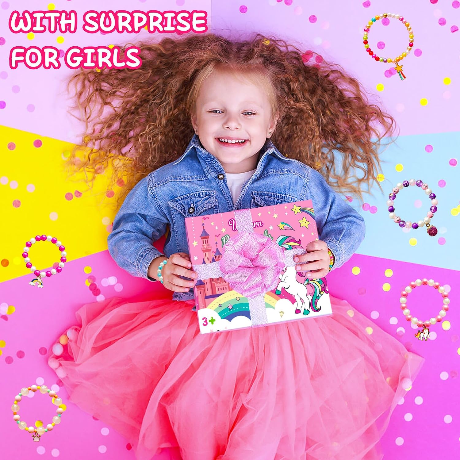Detalle de Unicorn kids bath bombs 12 pack