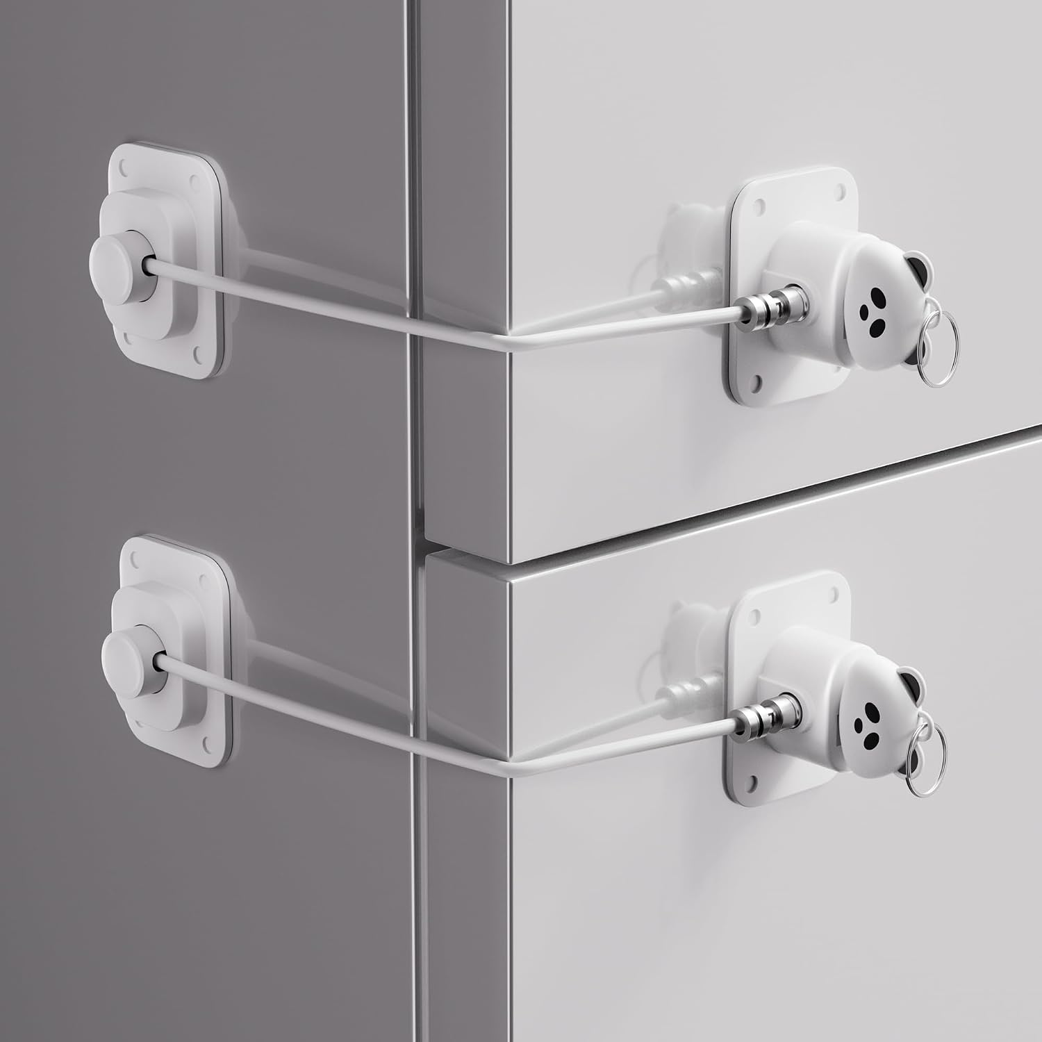 Detalle de RORMGO Magnetic Cabinet Lock, 2-Pack