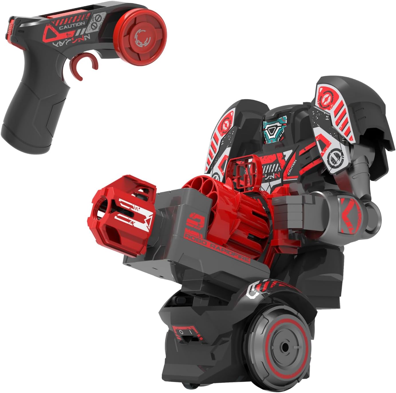 Thumbnail 6 de Silverlit Robo Rapidfire fjärrstyrd robot med två spellägen och skjutfunktion