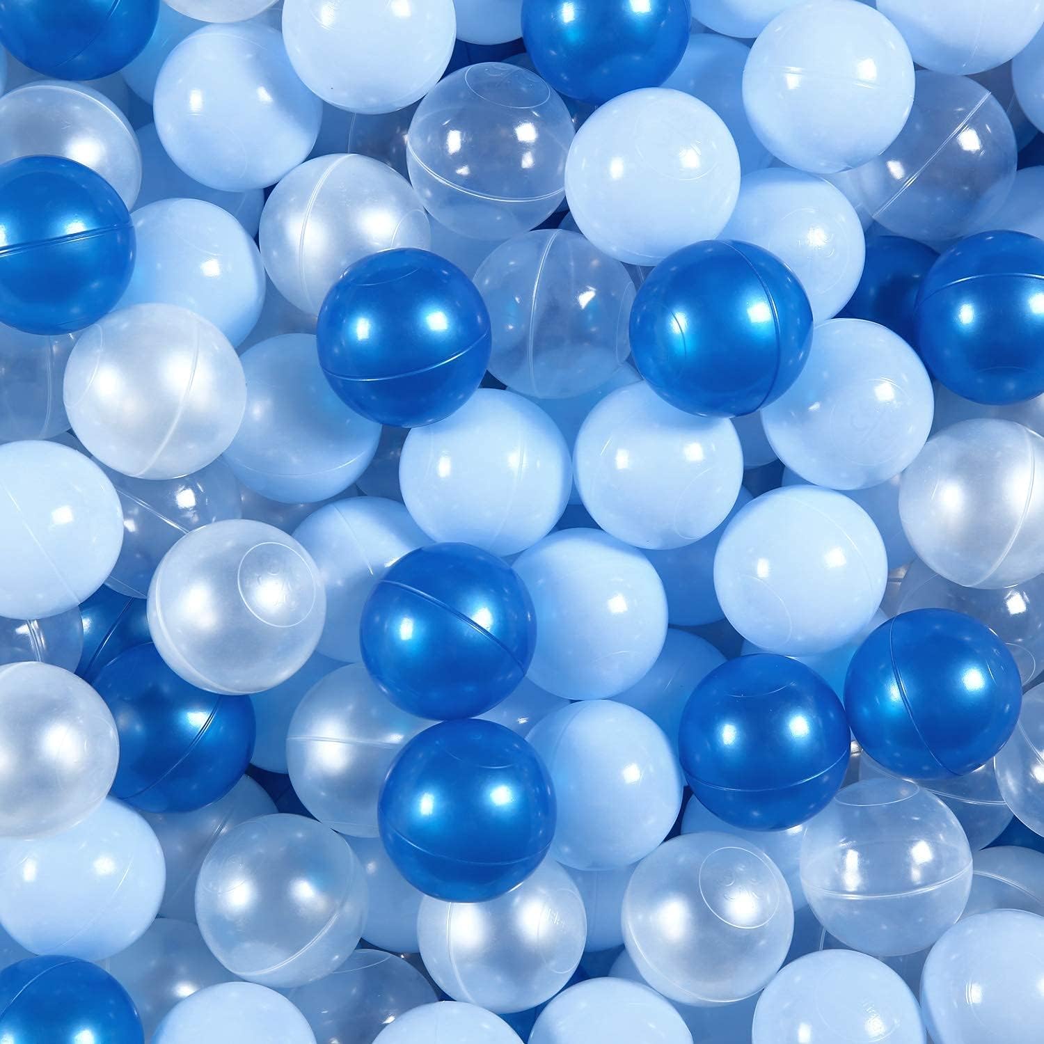 GOGOSO 1000-Piece Ball Pit Balls for Toddlers and Kids — Safe, Crush-Proof Plastic Play Balls