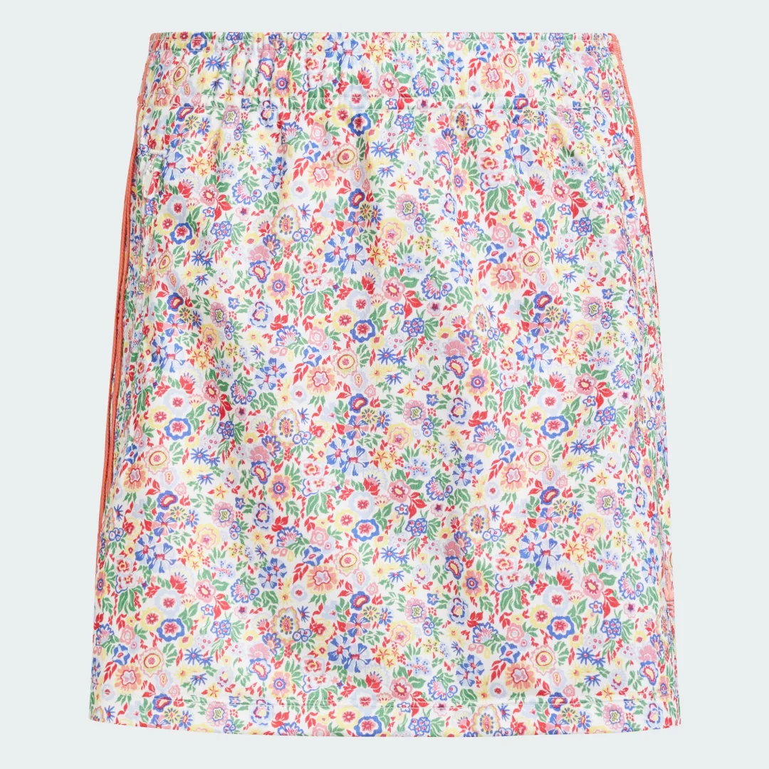 Thumbnail 3 de Falda adidas Originals x Liberty London (Adolescentes) en blanco
