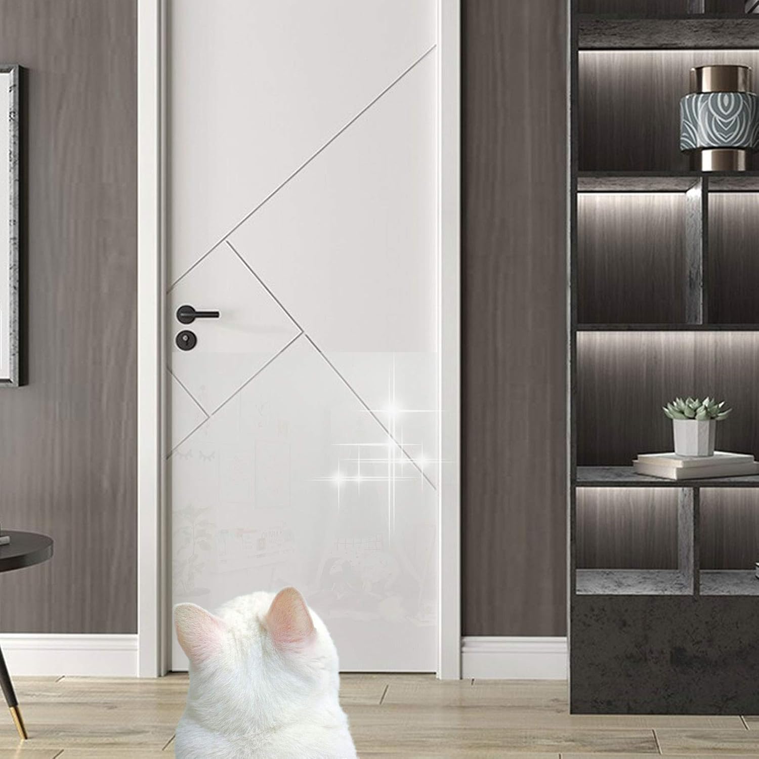 Thumbnail 6 de Fantasnight transparente Klebefolie (PVC) 30 cm × 300 cm – hitzebeständige Küchen- und Wandschutzfolie