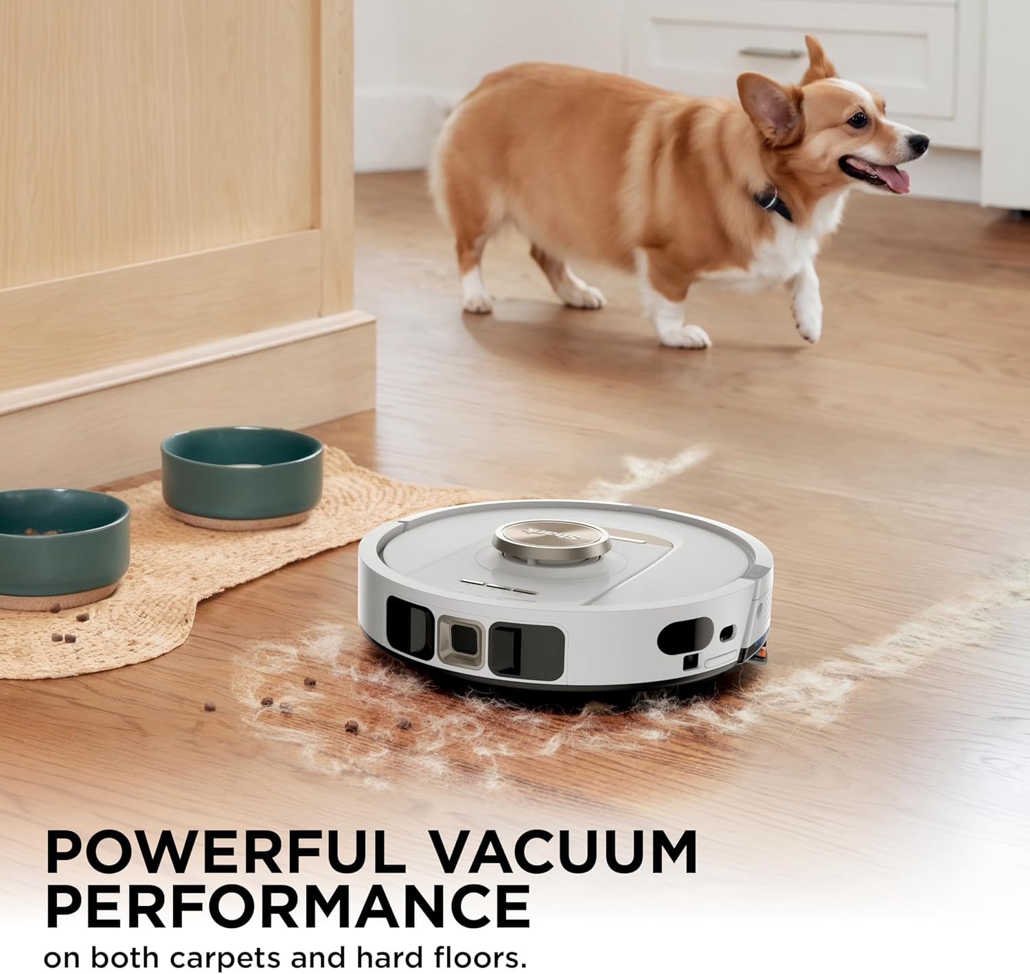 Thumbnail 1 de Shark Stratos RV2720ZE 2-in-1 Robotic Vacuum & Mop with NeverTouch Base, HEPA Filtration, and Precision Mapping