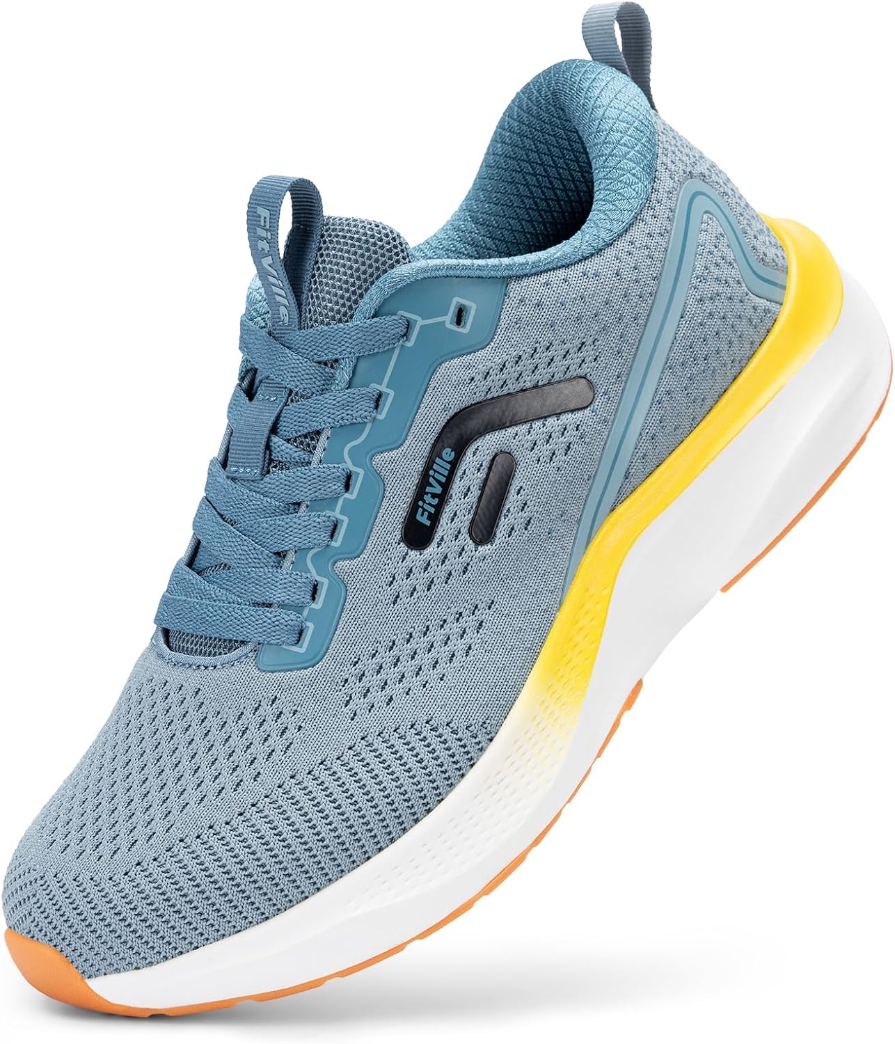 Thumbnail 3 de FitVille Wide Fit Trainers for Men with Arch Support
