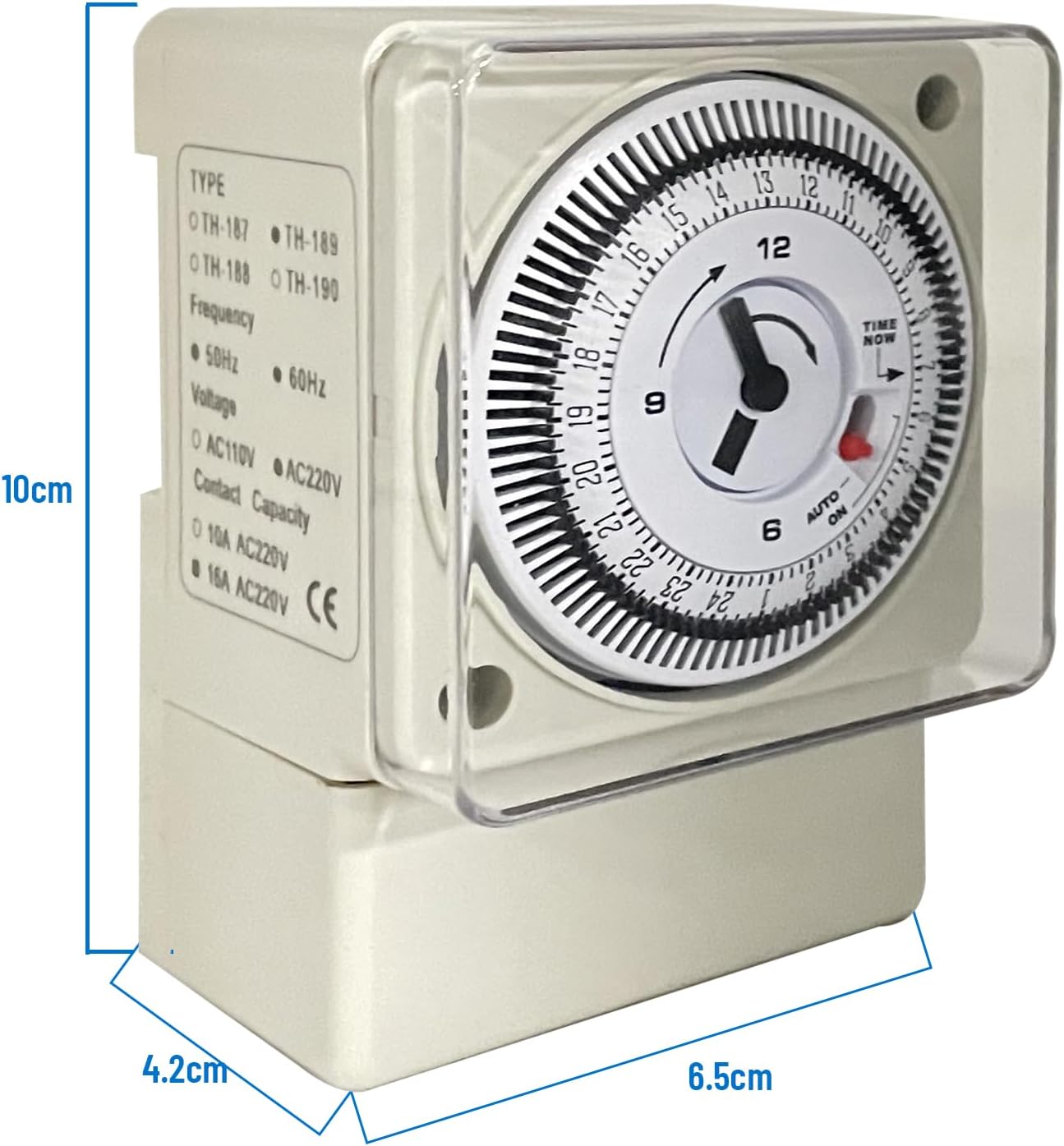 Detalle 2 de Transplant Timer Meccanico 24 Ore 16A
