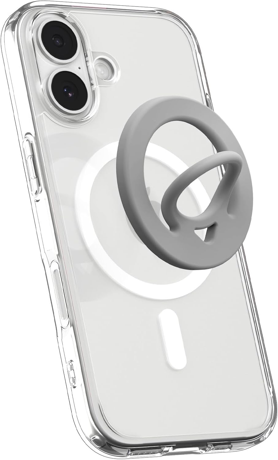 Detalle de Spigen Dual Pop MagFit anneau magnétique pour iPhone 16