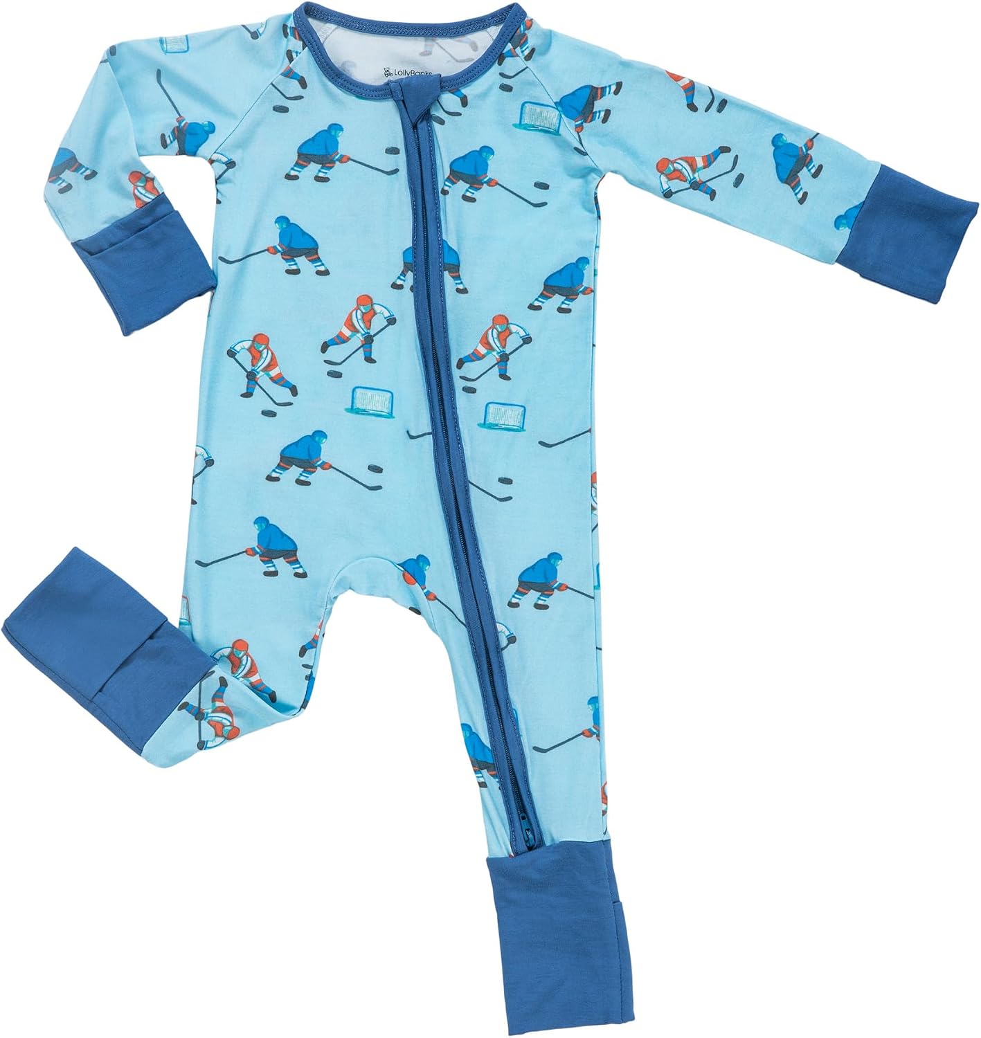 Detalle de LollyBanks Baby Pajamas in Bamboo Viscose