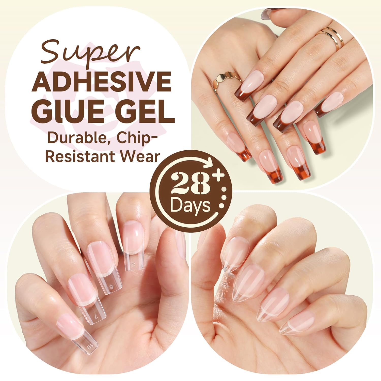 Detalle 2 de UNA GELLA 6 in 1 UV Nagelkleber 15ml