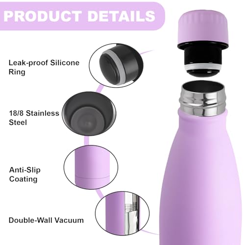 Thumbnail 2 de Botella Agua Acero Inoxidable 500 ml — Cantimplora escolar 🚰