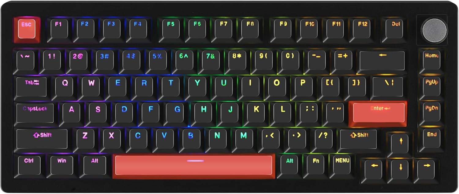 Detalle de DrunkDeer A75 mechanische Gaming Tastatur