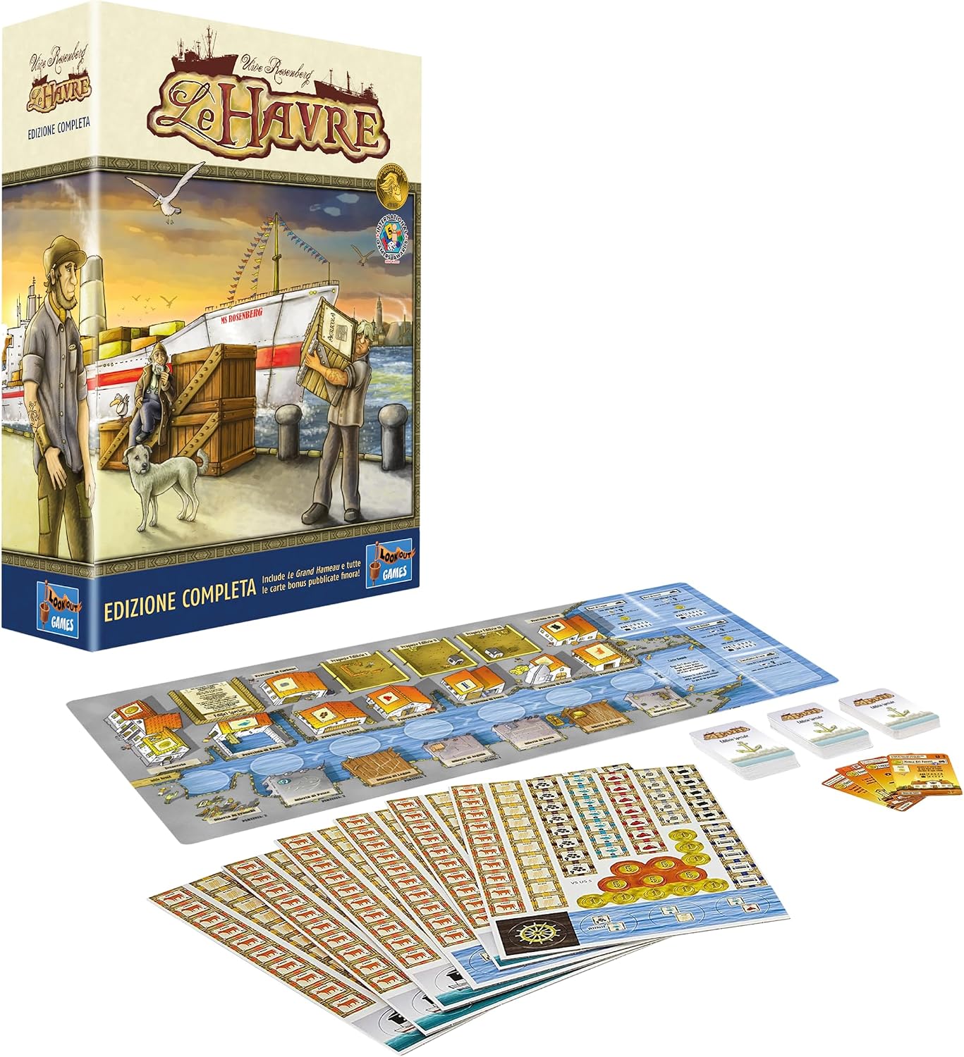 Detalle 2 de Asmodee Le Havre gioco da tavolo 1-5