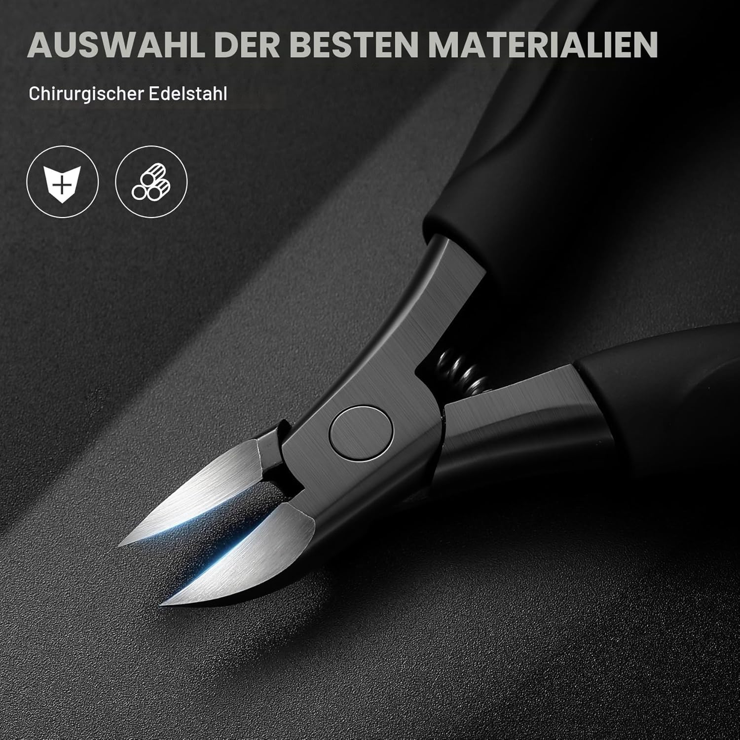 Detalle 2 de BEZOX Nagelschere für eingewachsene Zehennägel Edelstahl